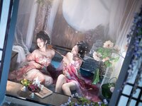 [Cosplay] 星澜是澜澜叫澜妹呀&Natsuko夏夏子 - 瑶池洗凝脂