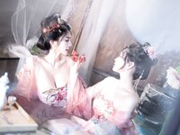 [Cosplay] 星澜是澜澜叫澜妹呀&Natsuko夏夏子 - 瑶池洗凝脂