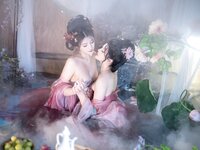 [Cosplay] 星澜是澜澜叫澜妹呀&Natsuko夏夏子 - 瑶池洗凝脂
