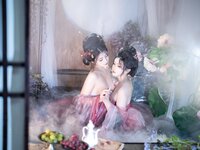 [Cosplay] 星澜是澜澜叫澜妹呀&Natsuko夏夏子 - 瑶池洗凝脂