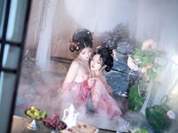 [Cosplay] 星澜是澜澜叫澜妹呀&Natsuko夏夏子 - 瑶池洗凝脂