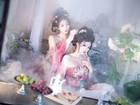 [Cosplay] 星澜是澜澜叫澜妹呀&Natsuko夏夏子 - 瑶池洗凝脂