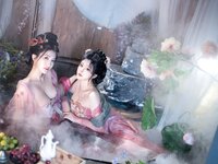[Cosplay] 星澜是澜澜叫澜妹呀&Natsuko夏夏子 - 瑶池洗凝脂