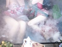 [Cosplay] 星澜是澜澜叫澜妹呀&Natsuko夏夏子 - 瑶池洗凝脂