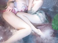 [Cosplay] 星澜是澜澜叫澜妹呀&Natsuko夏夏子 - 瑶池洗凝脂