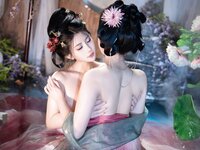 [Cosplay] 星澜是澜澜叫澜妹呀&Natsuko夏夏子 - 瑶池洗凝脂