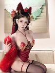 [Cosplay] 抱走莫子aa - 红色小尾巴