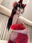 [Cosplay] 抱走莫子aa - 红色小尾巴
