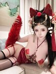 [Cosplay] 抱走莫子aa - 红色小尾巴