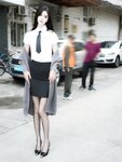 [Cosplay] 晚苏susu 灰色制服