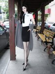 [Cosplay] 晚苏susu 灰色制服