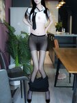 [Cosplay] 晚苏susu 灰色制服