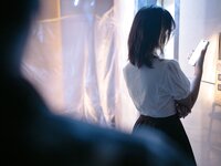 [Cosplay] yuuhui玉汇 – 电梯间尾行