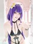 [Cosplay] 屿鱼 - 水着