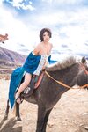[Cosplay] 小和甜酒 - 骑马 亡国公主