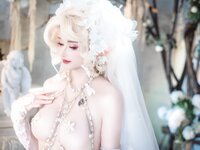 [Cosplay] Baby 鹿八岁 - Fairy Bride 妖精の花嫁 Vol.1