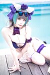 [Cosplay] 贞子蜜桃 - 碧蓝航线 柴郡泳装