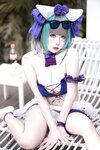 [Cosplay] 贞子蜜桃 - 碧蓝航线 柴郡泳装