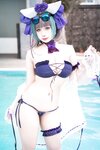[Cosplay] 贞子蜜桃 - 碧蓝航线 柴郡泳装