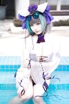 [Cosplay] 贞子蜜桃 - 碧蓝航线 柴郡泳装