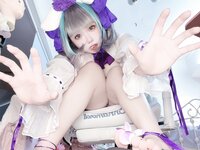 [Cosplay] 贞子蜜桃 - 碧蓝航线 柴郡泳装