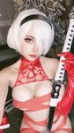 [Cosplay] Byoru - 2B Christmas
