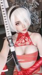 [Cosplay] Byoru - 2B Christmas