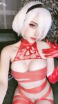 [Cosplay] Byoru - 2B Christmas