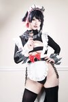 [Cosplay] 狐洛洛子 - 鲨鱼妹 女仆