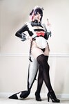 [Cosplay] 狐洛洛子 - 鲨鱼妹 女仆