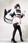 [Cosplay] 狐洛洛子 - 鲨鱼妹 女仆