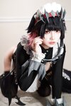 [Cosplay] 狐洛洛子 - 鲨鱼妹 女仆