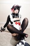 [Cosplay] 狐洛洛子 - 鲨鱼妹 女仆