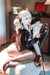 [Cosplay] 半半子 - NIKKE 布兰儿