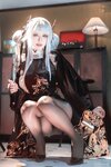 [Cosplay] 半半子 - NIKKE 布兰儿