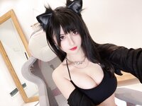 [Cosplay] rioko 凉凉子 - Hot girl cat 辣妹猫猫