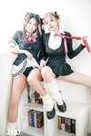 [JVID] 黎菲儿 & 黎茉 - 情欲校园补考日-女学生在教室嬉闹-相互探索身体-性欲高涨