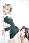 [JVID] 黎菲儿 & 黎茉 - 情欲校园补考日-女学生在教室嬉闹-相互探索身体-性欲高涨
