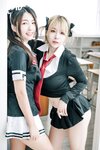 [JVID] 黎菲儿 & 黎茉 - 情欲校园补考日-女学生在教室嬉闹-相互探索身体-性欲高涨
