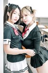 [JVID] 黎菲儿 & 黎茉 - 情欲校园补考日-女学生在教室嬉闹-相互探索身体-性欲高涨