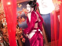 [Cosplay] 尤物清水由乃 - 月下舞姬