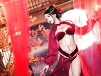 [Cosplay] 尤物清水由乃 - 月下舞姬