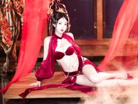 [Cosplay] 尤物清水由乃 - 月下舞姬