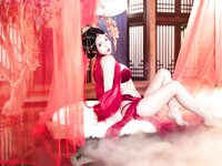 [Cosplay] 尤物清水由乃 - 月下舞姬
