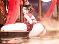 [Cosplay] 尤物清水由乃 - 月下舞姬