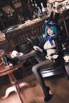 [Cosplay] 雪晴Astra - 万圣节 柴郡魔术师