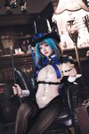 [Cosplay] 雪晴Astra - 万圣节 柴郡魔术师