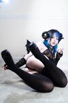 [Cosplay] 狐洛洛子 - 深蓝魅魔