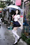 [Cosplay] 晚苏susu – 校服