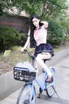 [Cosplay] 晚苏susu – 校服